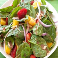 Berry, Mango and Spinach Salad image