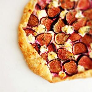 Fresh Fig and Goat Cheese Tart_image
