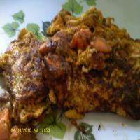 Carrot and Parsley Omelet_image