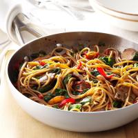 Beef & Spinach Lo Mein image