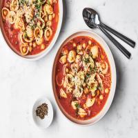 Brothy Pasta with Chickpeas_image