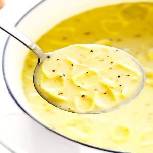 Lemony Artichoke Soup Recipe | Gimme Some Oven_image