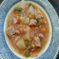 Pork & Vegetable Soup image