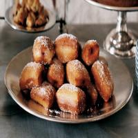 Cinnamon-Honey Doughnuts with Raspberry Jam_image