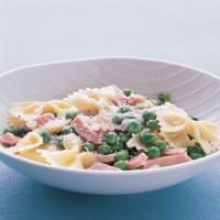 Bow-Ties with Peas and Ham image