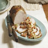 Roast Pork with Fresh Pear Salsa_image
