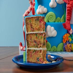 Under-the-Sea Confetti Cake image