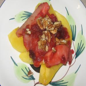 Baked Squash With Apples and Cranberries image