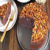 Chocolate Almond Upside-down Cake_image