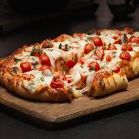 Tomato-Basil Pizza Recipe image