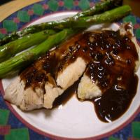 Tilapia With Balsamic Butter Sauce image
