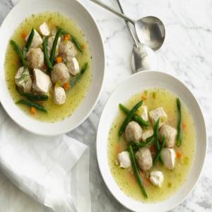Hearty Chicken and Dumplings Lightened-Up image