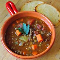 Beef and Lentil Soup image