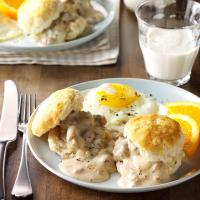 Biscuits and Sausage Gravy_image