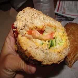 Mediterranean Sandwich with Feta and Artichoke image