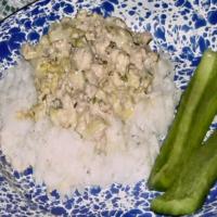 Turkey With Cabbage and Cream Cheese_image