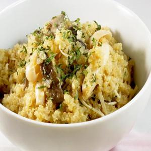 Asian Quinoa and Mushroom Pilaf (Gluten-Free)_image