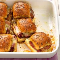 Caramelized Ham & Swiss Buns image