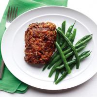 Meatloaf with Green Beans_image