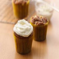 Harvest Apple Cupcakes with Cream Cheese Frosting image