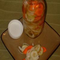 Pickled Cucumbers and Onions image