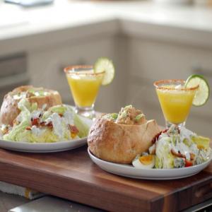 Wedge Salads with Bacon and Blue Cheese_image