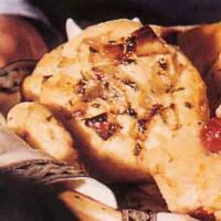 Cream Biscuits with Bacon and Roasted Onions image