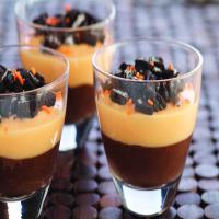 Black & Orange Pudding Spook Cups_image