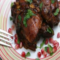 Georgian Chicken in Pomegranate and Tamarind Sauce image