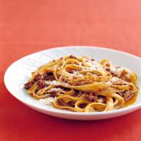 Pasta and Easy Italian Meat Sauce_image