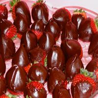 Chocolate Grand Marnier Covered Strawberries image