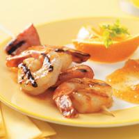 Grilled Shrimp with Apricot Sauce_image