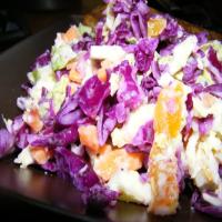 Red Cabbage and Fruit Slaw_image
