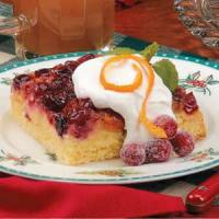 Orange-Cranberry Upside-Down Cake image