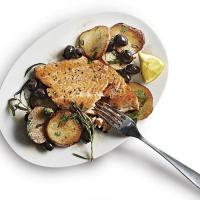 Pan-Seared Arctic Char with Olives and Potatoes_image