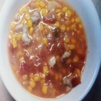 Delicious Cajun Style Corn Soup_image