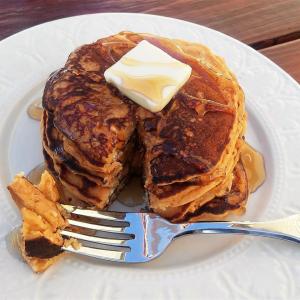 Butterscotch Pudding Pancakes_image