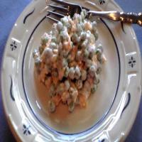 EASY PEA SALAD for two!_image