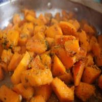 Sauteed Butternut Squash with Garlic, Ginger & Spices_image