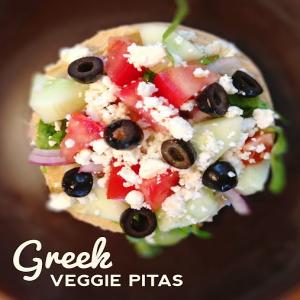 Greek Veggie Pita Sandwich_image