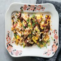 Barbecued Pork Fried Rice with Mushrooms and Extra Ginger_image