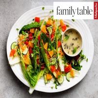 Delicious and Different Salad with Lemon-Mint Dressing_image
