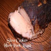 Slow Cooker Herb Pork Roast_image