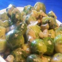 Sheila's (saucy) Brussels Sprouts image