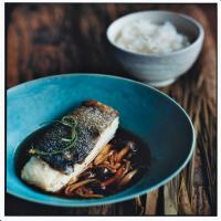 Black Cod with Mushrooms and Sansho Pepper image