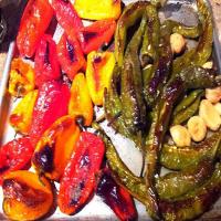 Roasted Sweet & Hot Peppers with garlic image
