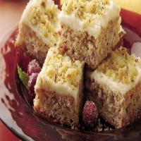 Cranberry Bars with Cream Cheese Frosting image