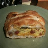 Jalapeno, Sausage, Jack, and Egg Breakfast Braid image