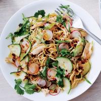 Noodle Salad With Chicken and Chile-Scallion Oil image