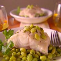 Roasted Cod with Lima Beans image